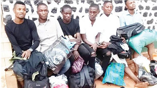 Suspected bank account hackers arrested in Anambra