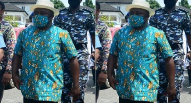 Face mask protects you from COVID-19, Ayade claims, says you don't need social distancing (Video)