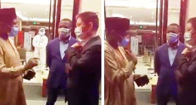 Nigeria's Consul General in China confronts Chinese officials over alleged maltreatment of Nigerians (Video)