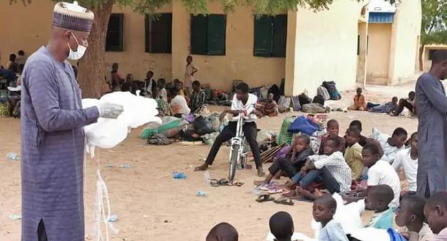 Yobe State receives 125 Almajiris evacuated by Gombe govt