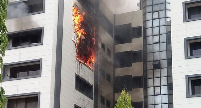 Fire guts Accountant General's office in Abuja