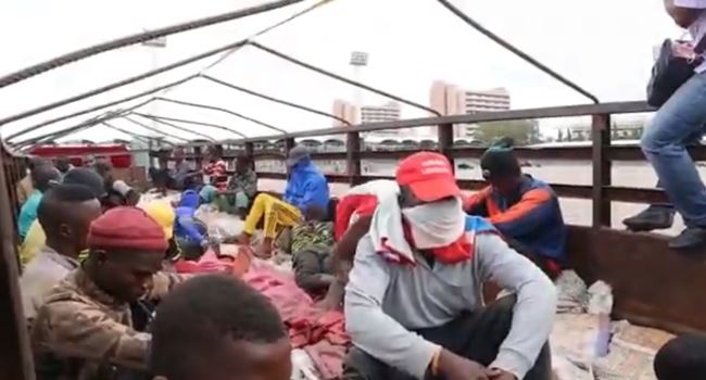 29 motorcyclists from Nasarawa heading for Lagos arrested in Abuja (Video)