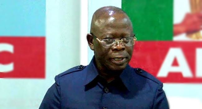 Oshiomhole setting Edo APC on journey to perdition, Obaseki kicks over Ize-Iyamu's endorsement