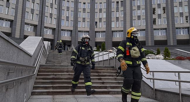 Double tragedy, as fire kills 5 Covid-19 patients in Russia