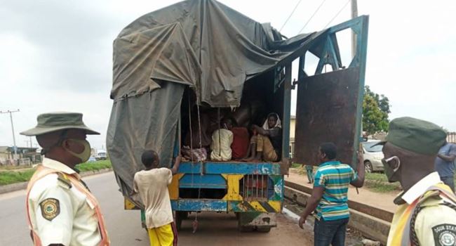 Ogun intercepts truck carrying 30 Almajiris