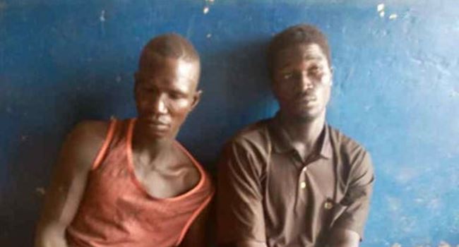 Police arrest 2 traffic robbers on Lagos-Ibadan Expressway