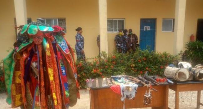 Masquerade, 6 others arrested in Osun