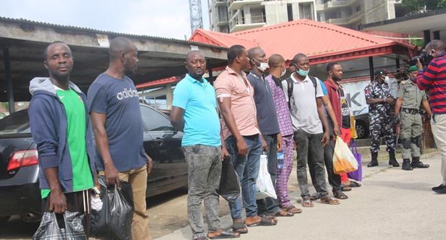 Nine suspected Illegal oil dealers arraigned, granted N10m bail each