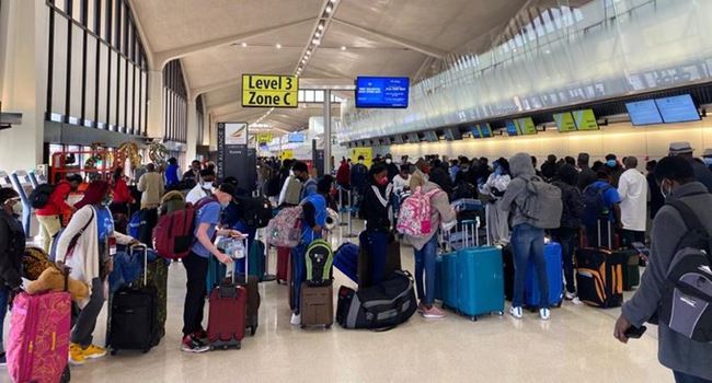 COVID-19: 109 stranded Nigerians evacuated from India