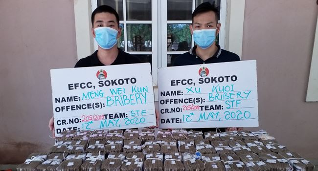 Court hears how two Chinese offered N50m bribe to EFCC staff