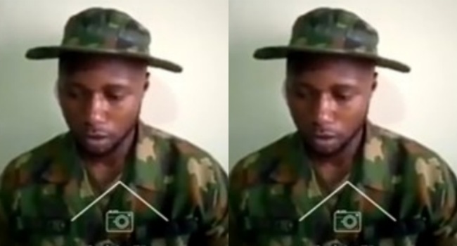 'The Navy has failed me the way they failed Nigerians', junior navy official cries out over ill treatment as orderly (Video)