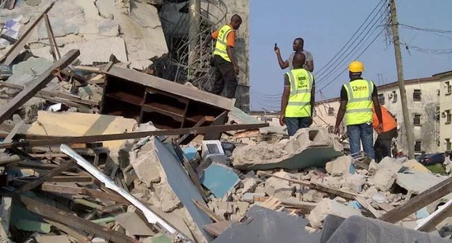 One dead, six rescued, others trapped in Lagos collapsed building
