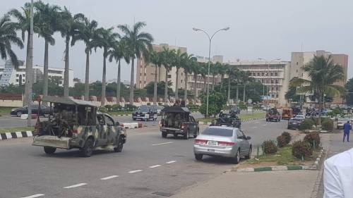 #RevolutionNow protesters reportedly arrested in Abuja