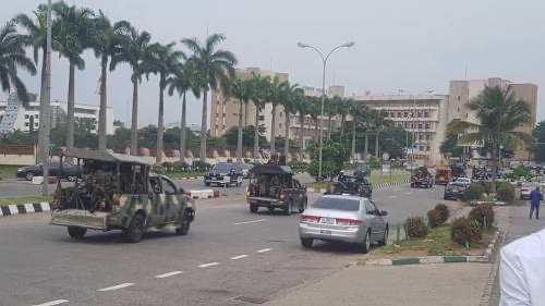 #RevolutionNow protesters reportedly arrested in Abuja