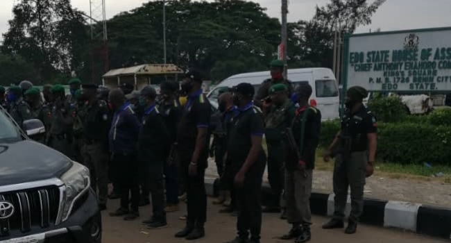 Police takeover Edo Assembly