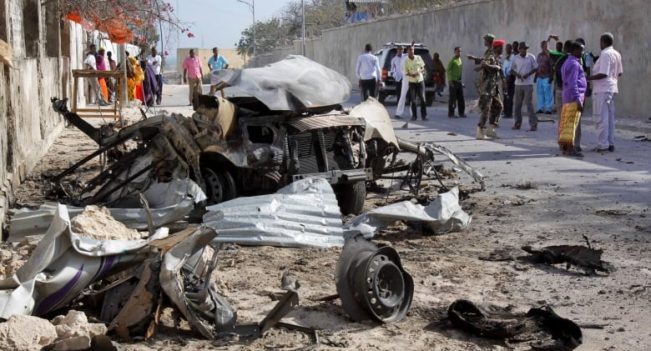 SOMALIA: Three killed, seven others injured in suicide bomb attack