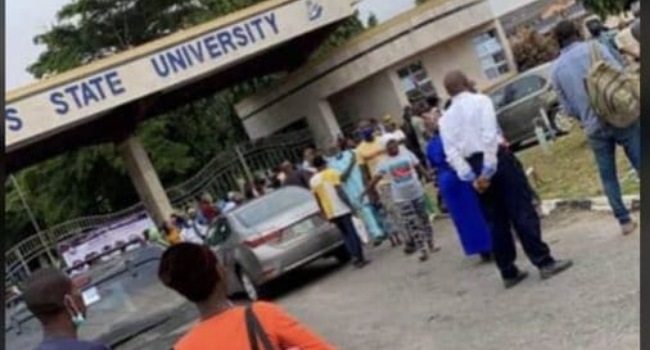 Protesting ASUU, other unions lock-out LASU VC, students from entering institution
