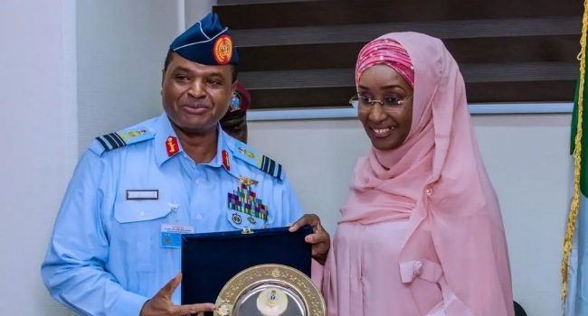 Chief of Air Staff reportedly marries Minister of Humanitarian Affairs