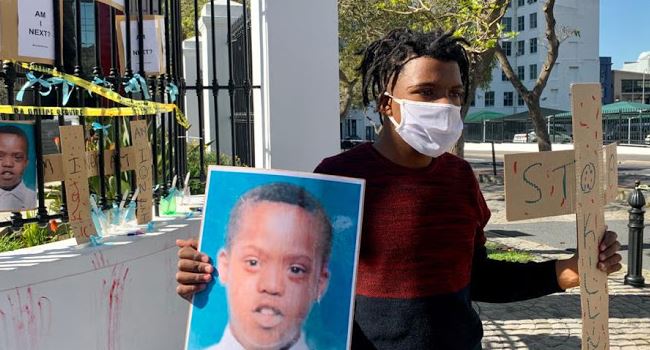 Two South African police officers arrested over murder of 16-yr-old arraigned in court