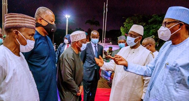 Buhari hosts Senegal, Guinea Bissau presidents in Abuja