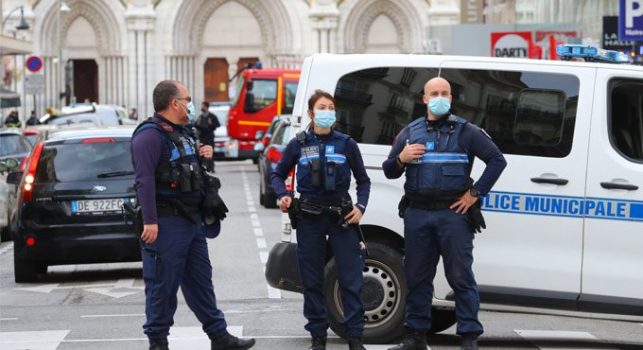 FRANCE: Knifeman fatally stabs three, injures several worshipers in church