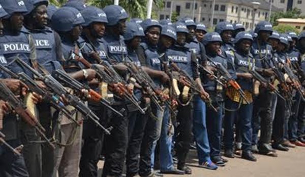 ONDO DECIDES: Police beef up security at INEC office