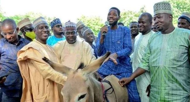 Beneficiary defends Ganduje’s aide, Gwarmai, over donkey gift