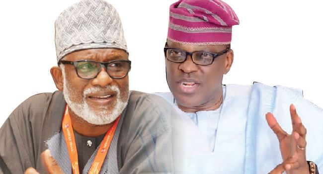 Akeredolu, Jegede trade words over clash of party members at Tribunal