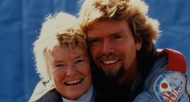 Mother of British billionaire, Richard Branson, dies of Coronavirus