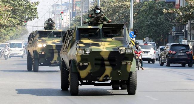 Weeks after coup, Facebook bans Myanmar’s military accounts