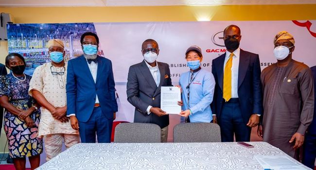 Lagos signs deal for vehicle assembly plant, to compete with Uber