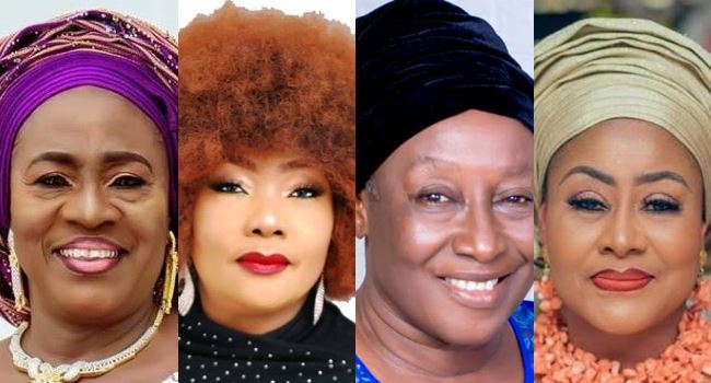 Iya Rainbow, Eucharia Anunobi, Patience Ozokwor and Ngozi Ezeonu