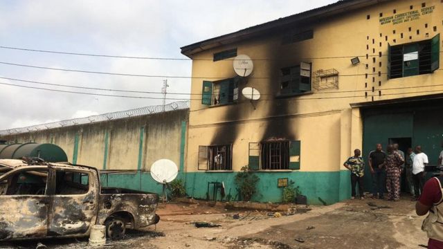 Nine inmates who escaped from Owerri prison arrested after arriving Ghana by boat