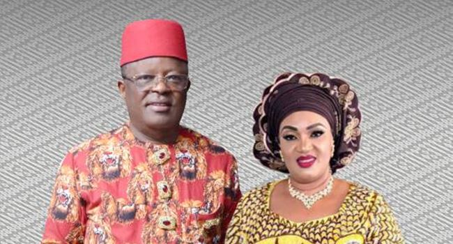 Ebonyi Govt debunks report of wife working against Umahi, blames opposition