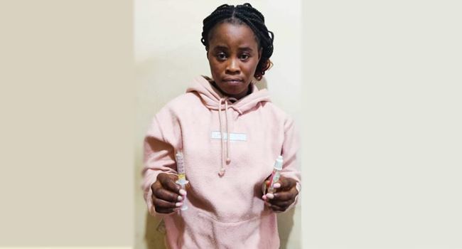 Jealous housewife arrested in Enugu for injecting 3-yr-old stepson with Sniper