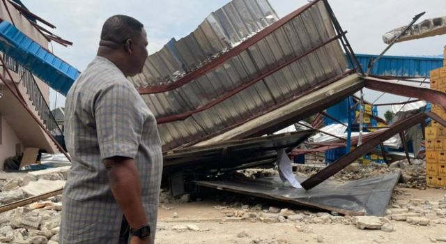 Windstorm kills one, injures three in Imo