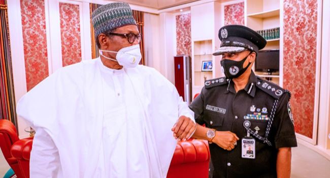 Buhari formally meets new IGP