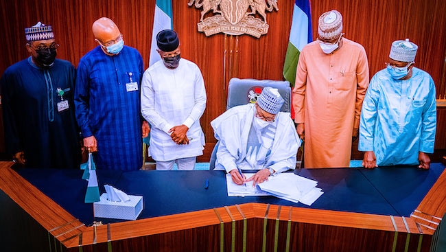 Buhari signs 2021 supplementary budget of N982.7bn