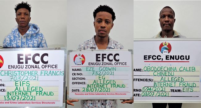 Court convicts 16 internet fraudsters in Enugu