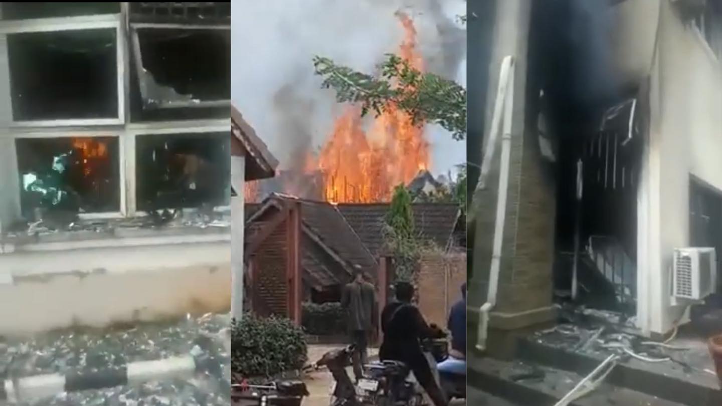 Gunmen Set FRSC, DSS Offices Ablaze In Anambra