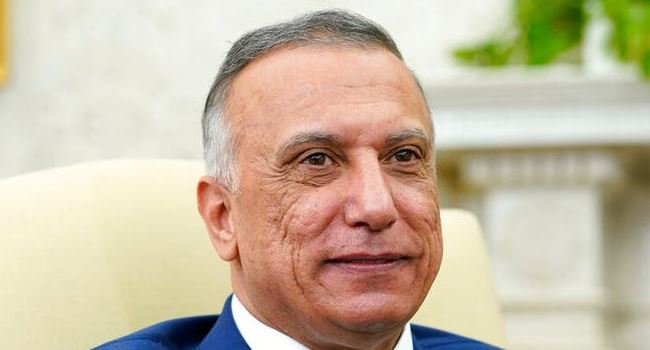 Iraqi PM Mustafa al-Kadhimi
