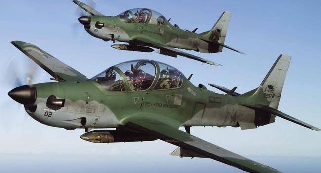 NAF neutralise 43 terrorists in Katsina forest, kill bandits’ leaders