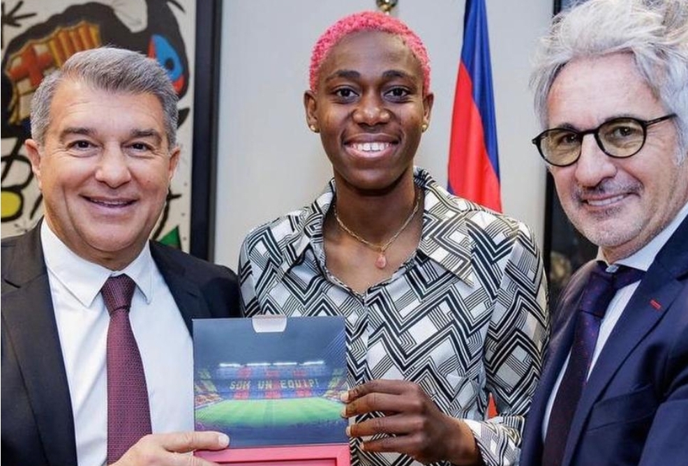 Oshoala extends Barcelona contract until 2024 - Ripples Nigeria