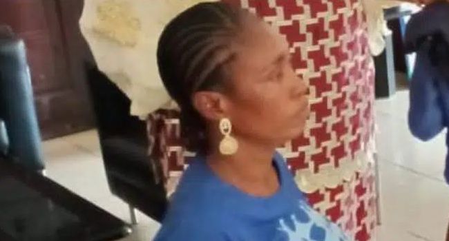 Woman arrested for burning stepson's bottom in Kogi