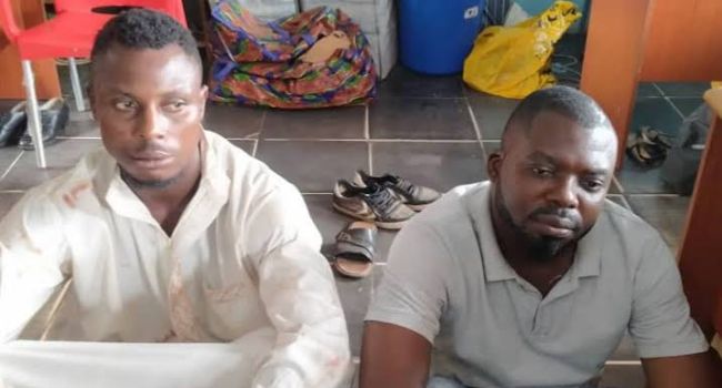 Two arrested for gang-raping 22-year-old lady in Ogun