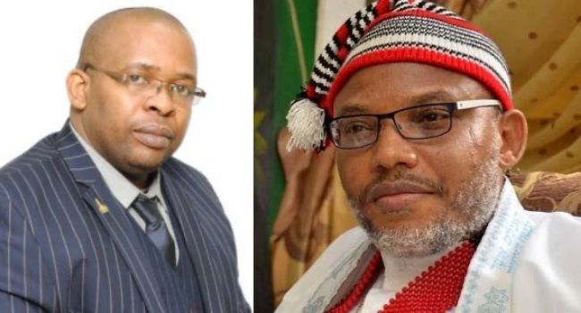 Again, Uche Mefor accuses Nnamdi Kanu of causing violence in South-East