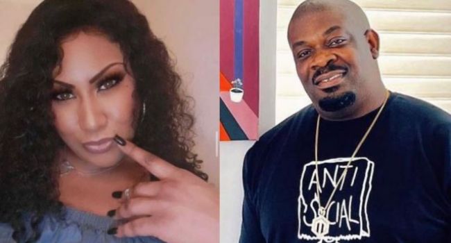 Don Jazzy's ex-wife, Michelle Jackson, arrives Lagos, narrowly escapes stray bullet from Police