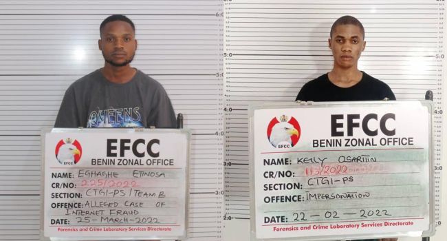 Court jails two for N1.3bn internet fraud in Benin