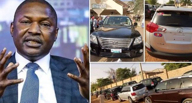 Malami allegedly donates exotic SUVs to Kebbi APC delegates ahead of guber primaries