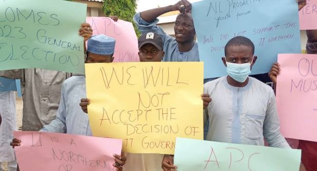 Amidst in-fighting, APC Youths reject Northern governors' stance on zoning